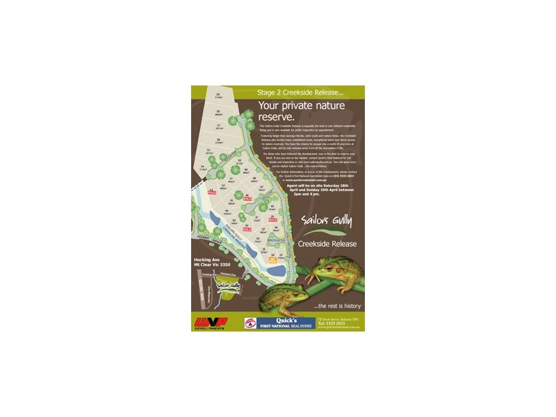 Lot 34,  Sailors Gully, Mount Clear VIC 3350