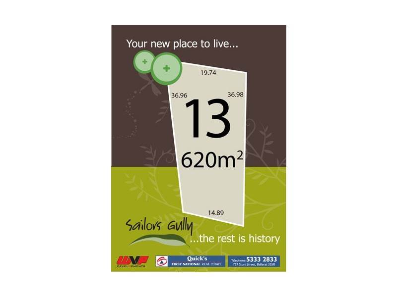 Lot 13 Eden Release, Canadian VIC 3350