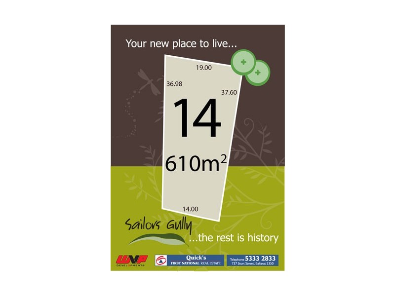 Lot 14 Eden Release, Canadian VIC 3350