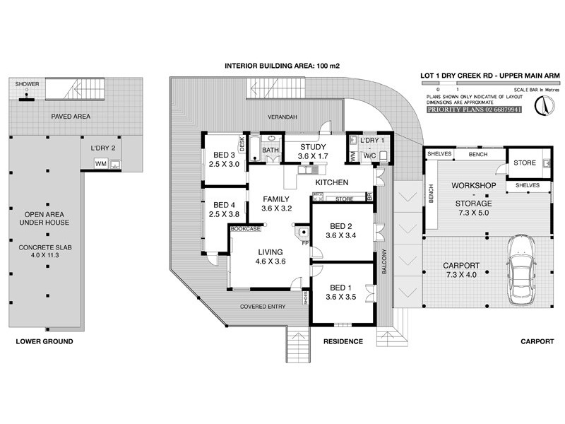 Lot 1,  Dry Creek Road, Upper Main Arm NSW 2482