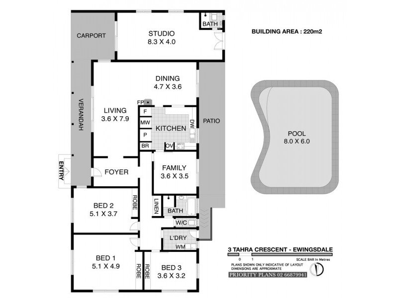 3 Tahra Crescent, Ewingsdale NSW 2481