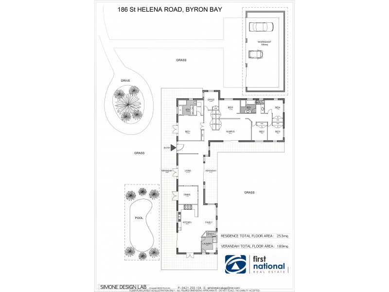 186 St Helena Road, Mcleods Shoot NSW 2479 Floorplan
