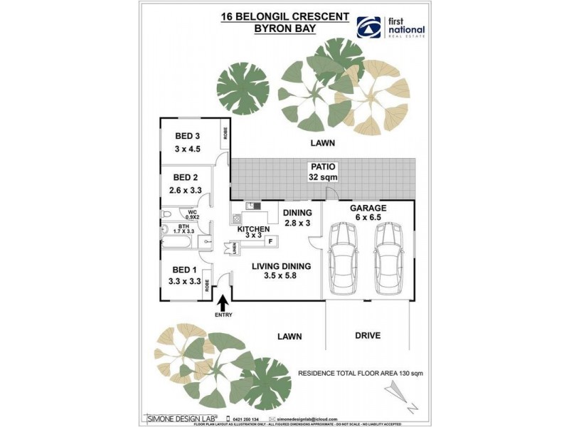 16 Belongil Crescent, Byron Bay NSW 2481