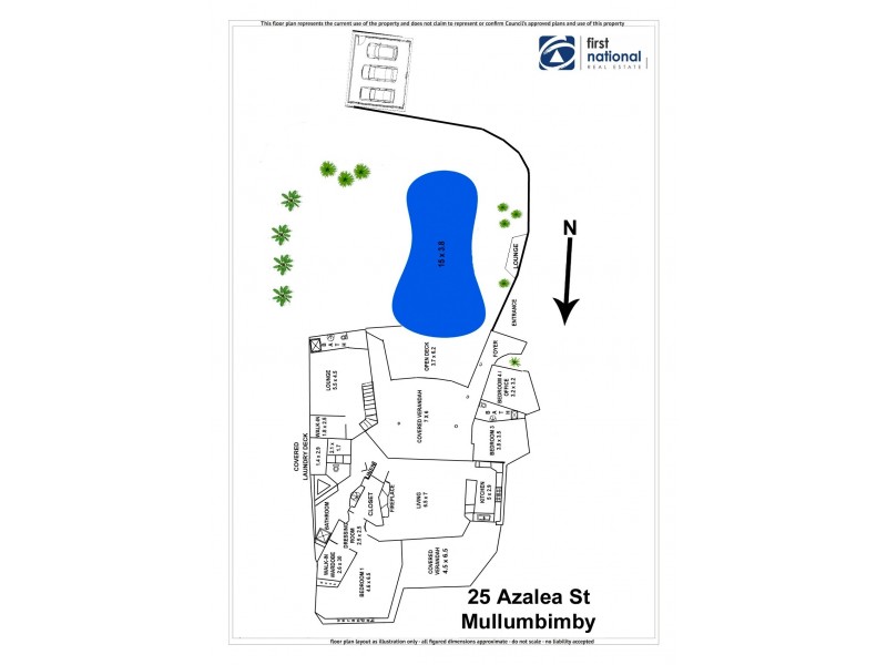 25 Azalea Street, Mullumbimby NSW 2482 Floorplan