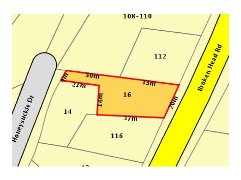 16 Honeysuckle Drive, Byron Bay NSW 2481