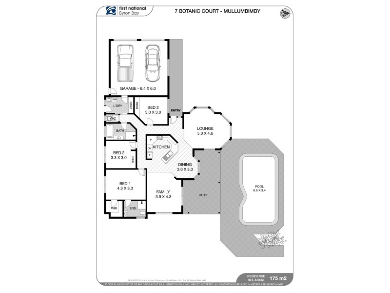 7 Botanic Court, Mullumbimby NSW 2482 Floorplan