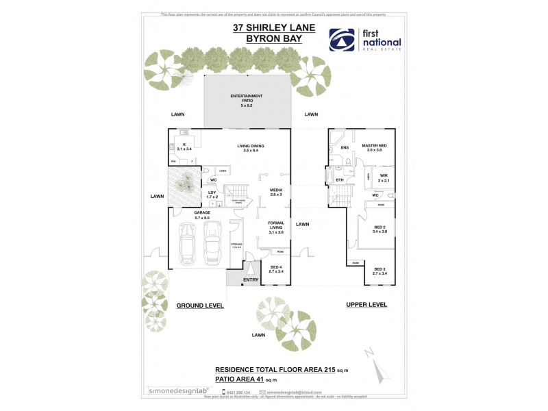 37 Shirley Lane, Byron Bay NSW 2481 Floorplan