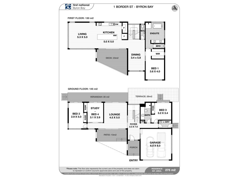 Lot 1 Border Kendall Street, Byron Bay NSW 2481 Floorplan