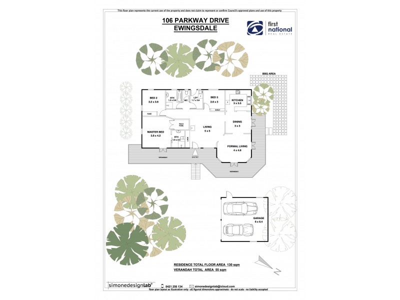 106 Parkway Drive, Ewingsdale NSW 2481 Floorplan