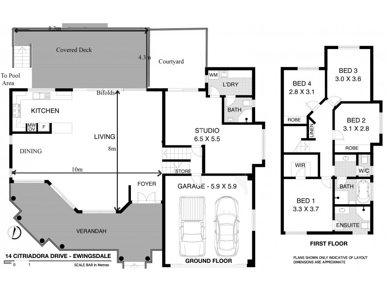 14 Citriadora Drive, Ewingsdale NSW 2481 Floorplan