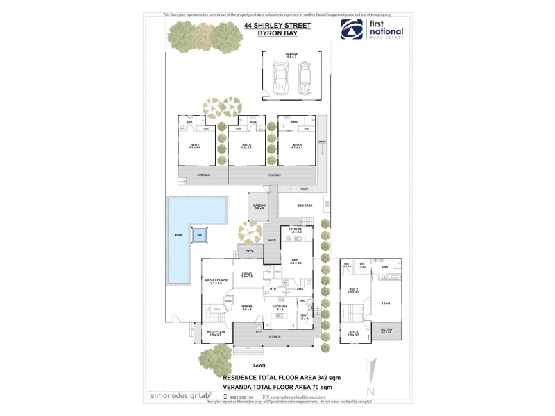 44 Shirley Street, Byron Bay NSW 2481 Floorplan