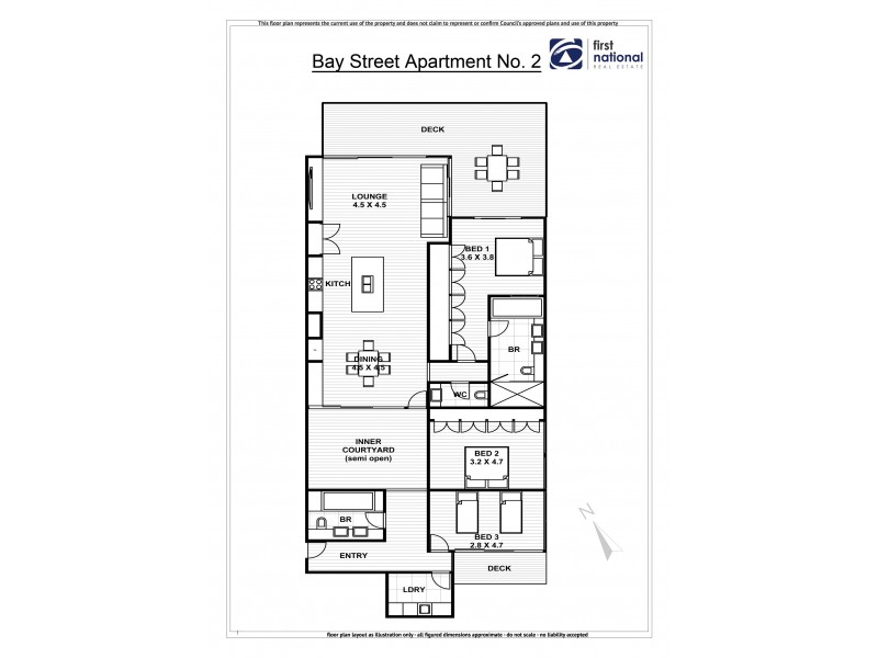 2/14 Bay Street, Byron Bay NSW 2481 Floorplan