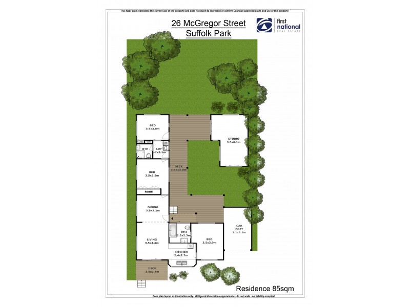 26 MacGregor Street, Suffolk Park NSW 2481 Floorplan