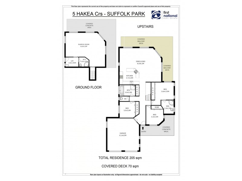 5 Hakea Crescent, Suffolk Park NSW 2481 Floorplan