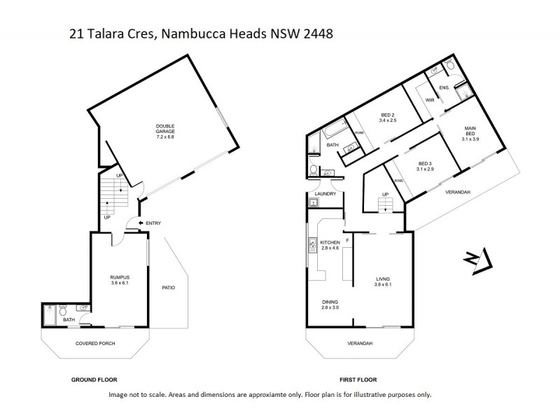 21 Talara Cres., Nambucca Heads NSW 2448 Floorplan
