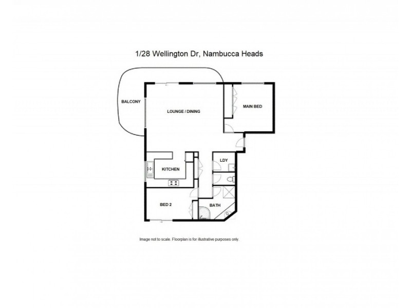 1/28 Wellington Dr, Nambucca Heads NSW 2448 Floorplan