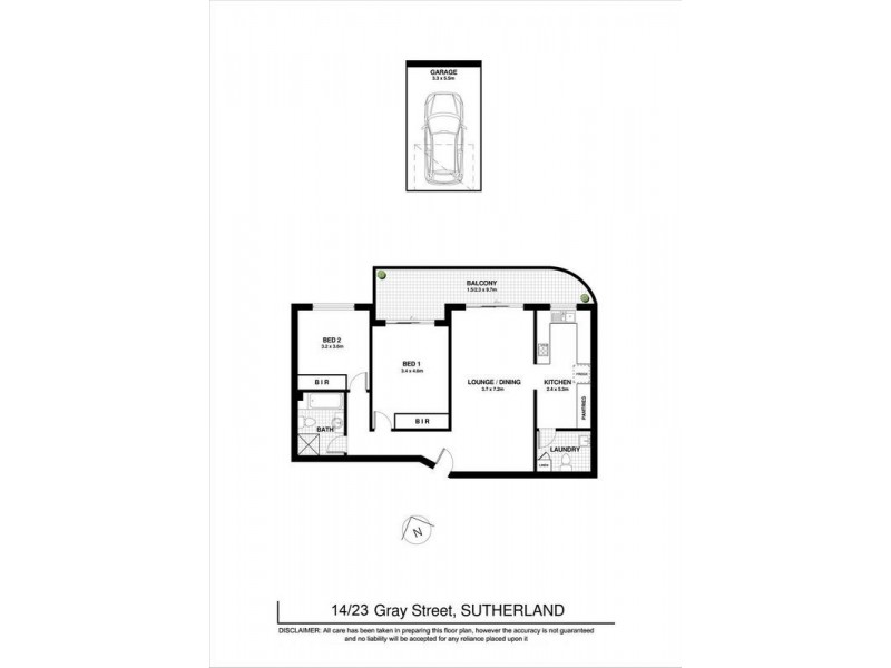 14/23 Gray Street, Sutherland NSW 2232