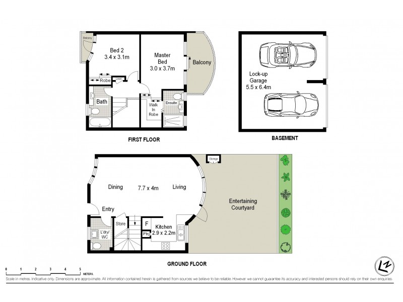 12/2 Mowbray Street, Sylvania NSW 2224 Floorplan