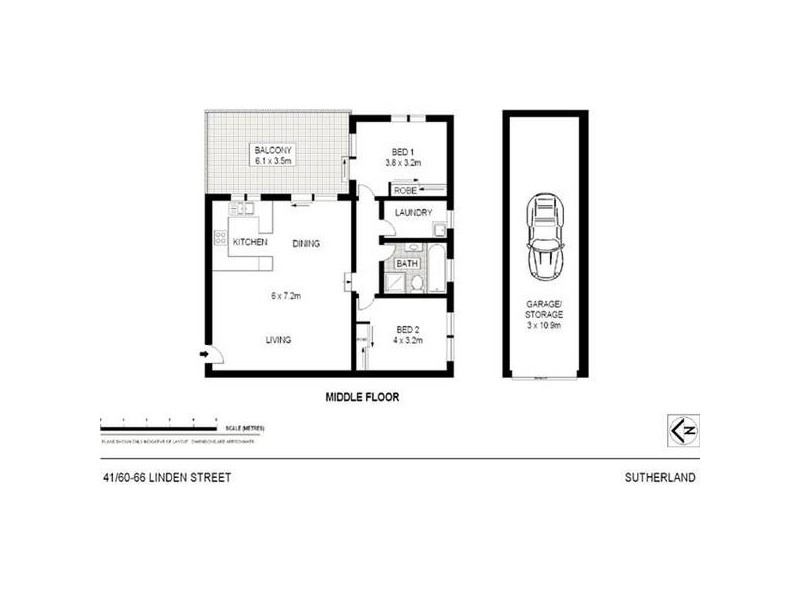 41/60-66 Linden Street (access via 41 Vermont St), Sutherland NSW 2232