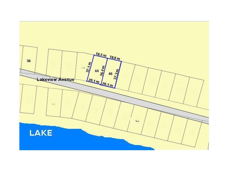 Lot (Sec8Lot4), 44 Lakeview Avenue, Sunset Strip, Menindee NSW 2879