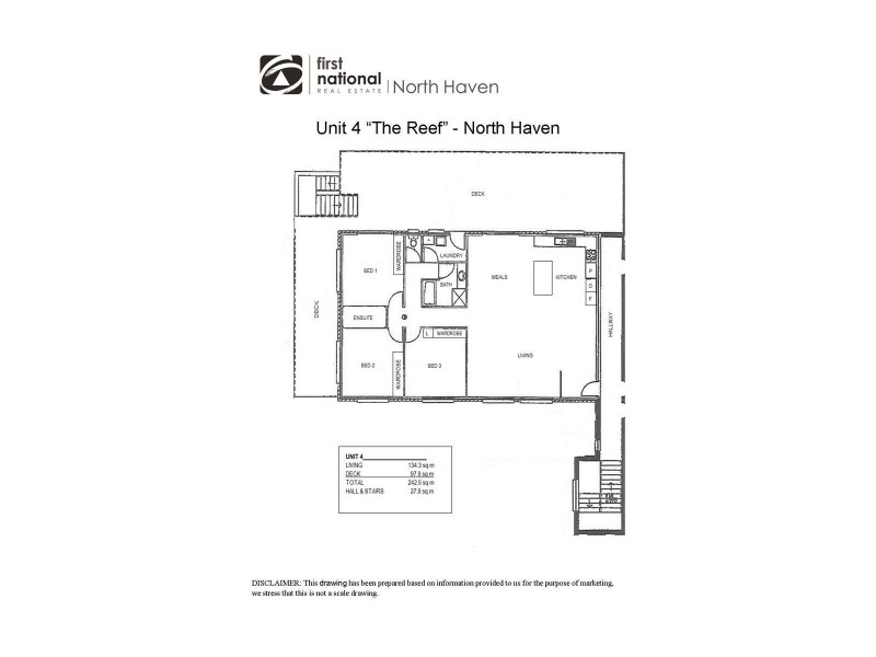 4/615 Ocean Drive, North Haven NSW 2443 Floorplan