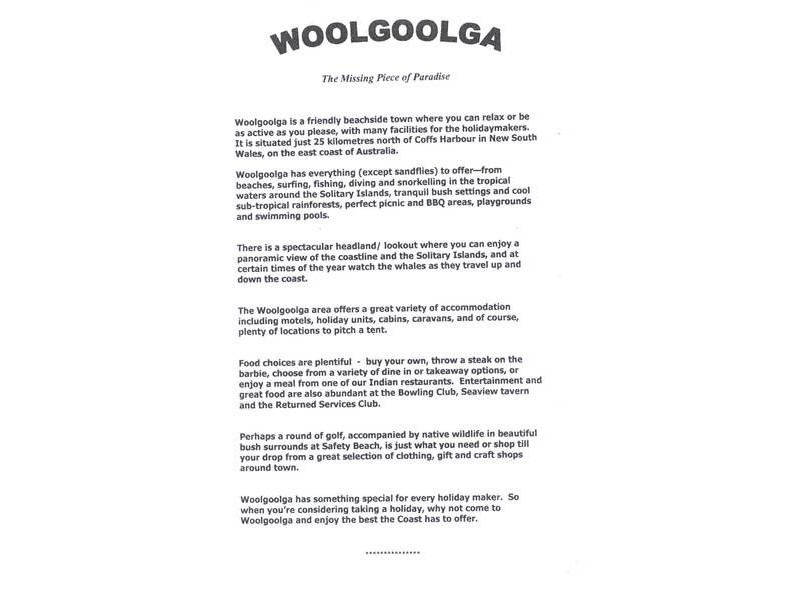 Woolgoolga NSW 2456