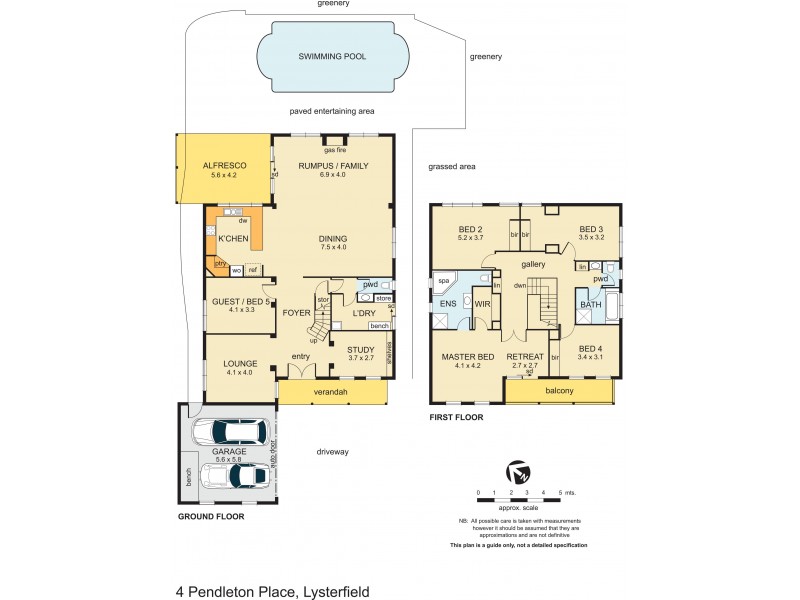 4 Pendelton Place, Lysterfield VIC 3156 Floorplan
