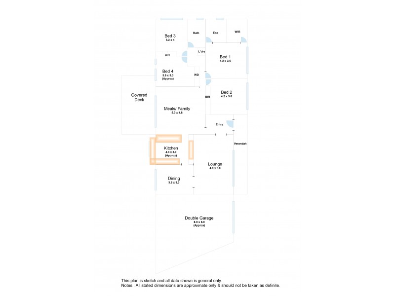 7 Darnley Court, Rowville VIC 3178 Floorplan