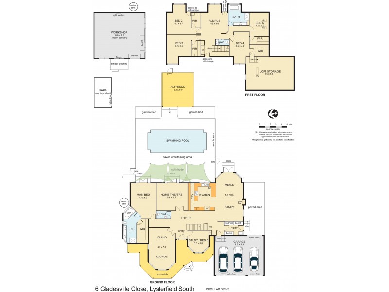 6 Gladesville Close, Lysterfield South VIC 3156 Floorplan