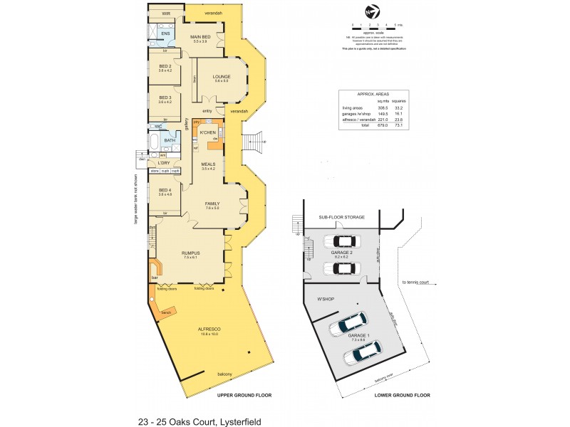 23-25 Oaks Court, Lysterfield South VIC 3156 Floorplan