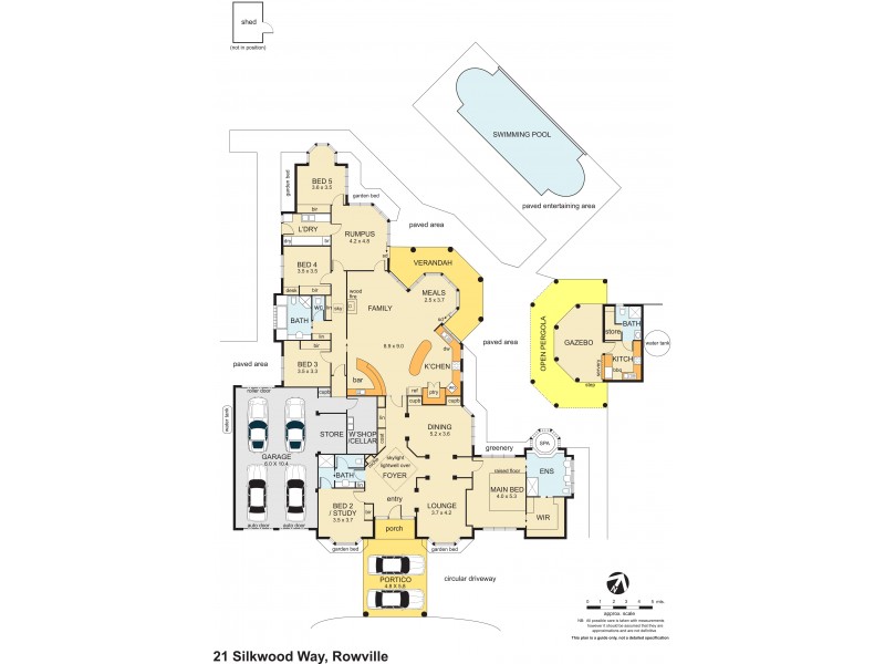 21 Silkwood Way, Rowville VIC 3178 Floorplan
