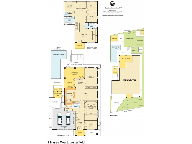 2 Hayes Court, Lysterfield VIC 3156 Floorplan