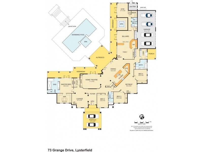 73 Grange Drive, Lysterfield VIC 3156 Floorplan