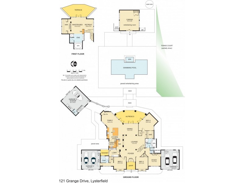 121 Grange Drive, Lysterfield VIC 3156 Floorplan