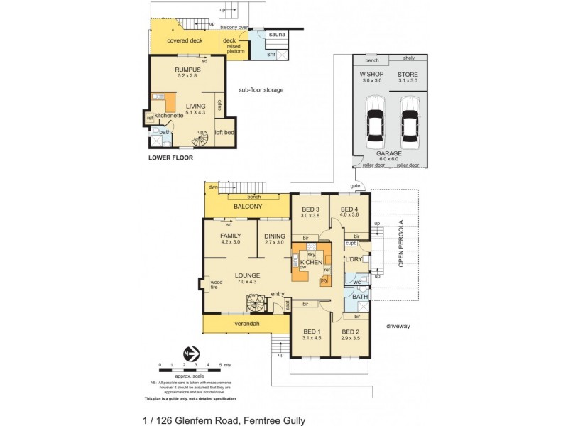 1/126 Glenfern Road, Ferntree Gully VIC 3156 Floorplan