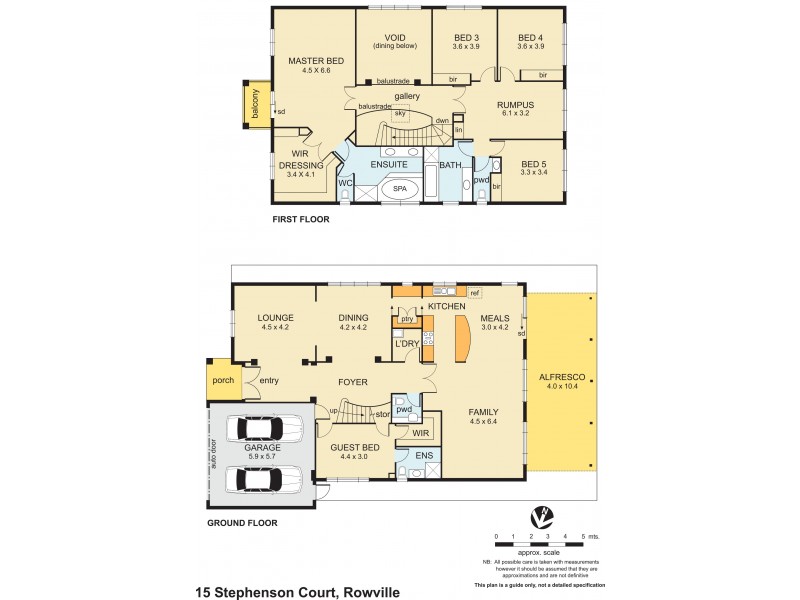 15 Stephenson Court, Rowville VIC 3178 Floorplan