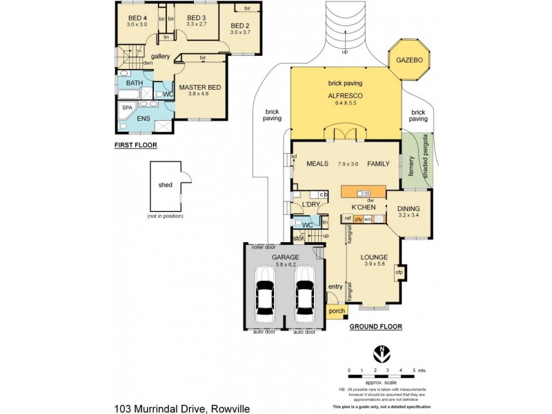 103 Murrindal Drive, Rowville VIC 3178 Floorplan