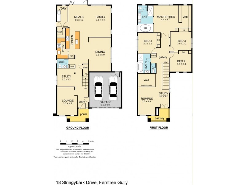 18 Stringybark Drive, Ferntree Gully VIC 3156 Floorplan