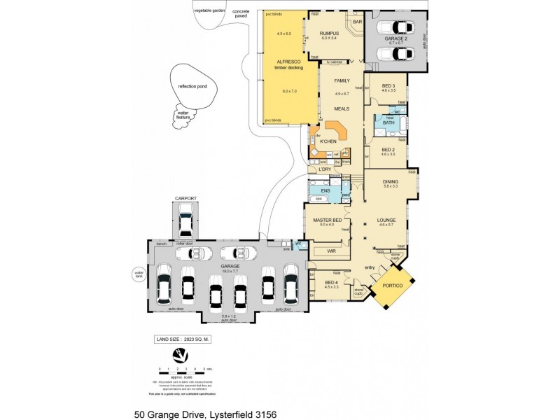50 Grange Drive, Lysterfield VIC 3156 Floorplan