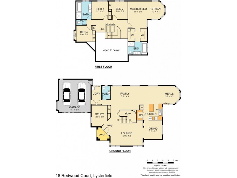 18 Redwood Court, Lysterfield VIC 3156 Floorplan
