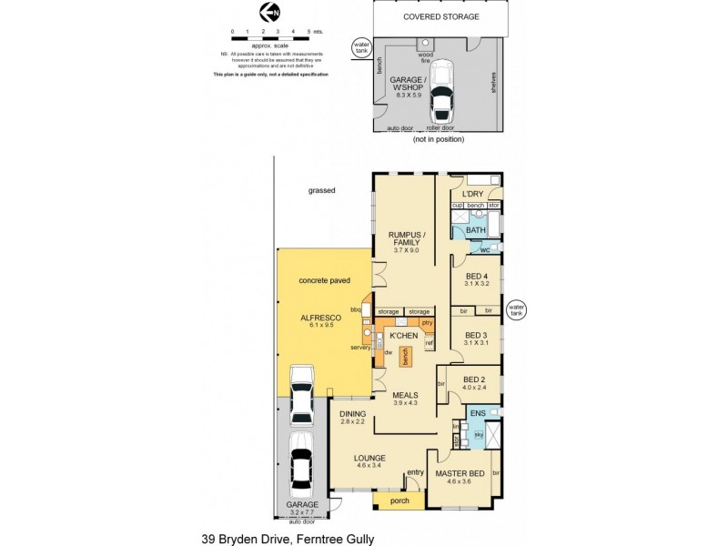 39 Bryden Drive, Ferntree Gully VIC 3156 Floorplan
