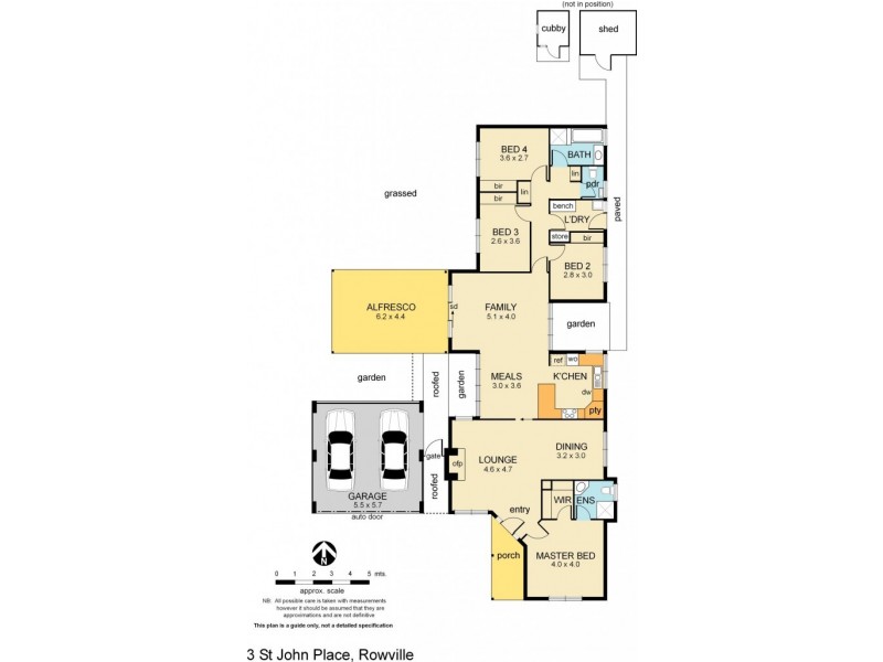 3 St John Place, Rowville VIC 3178 Floorplan