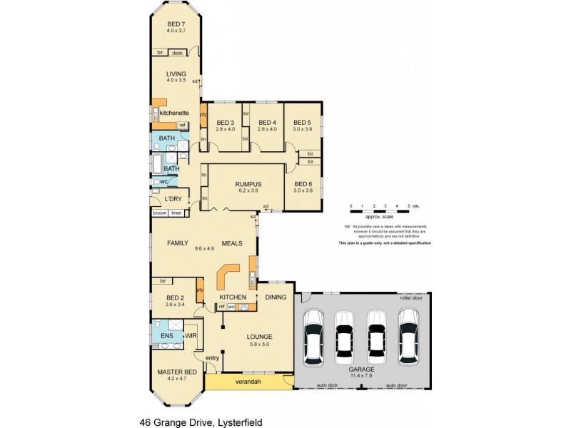 46 Grange Drive, Lysterfield VIC 3156 Floorplan
