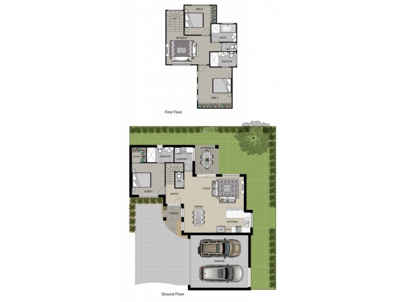 2/146 Taylors Lane, Rowville VIC 3178 Floorplan
