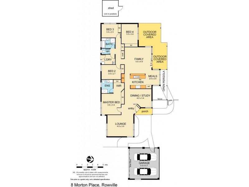 8 Morton Place, Rowville VIC 3178 Floorplan