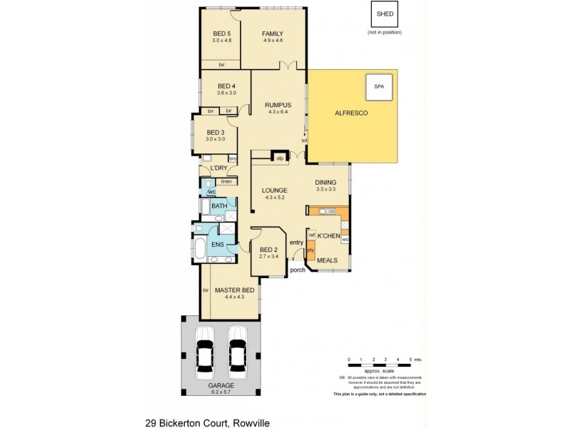 29 Bickerton Court, Rowville VIC 3178 Floorplan