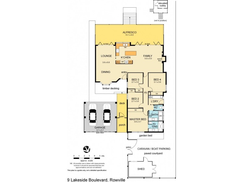 9 Lakeside Boulevard, Rowville VIC 3178 Floorplan