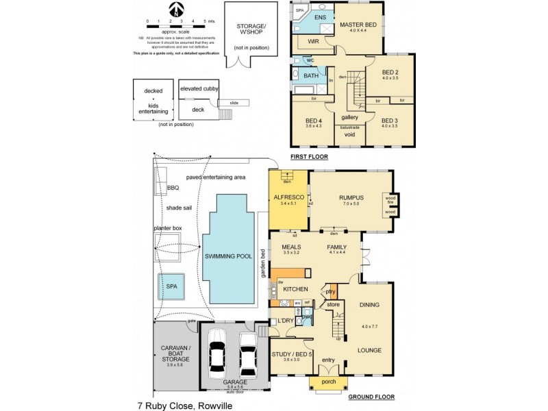 7 Ruby Close, Rowville VIC 3178 Floorplan