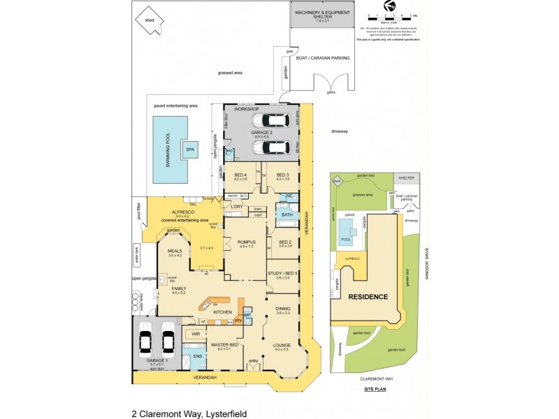 2 Claremont Way, Lysterfield VIC 3156 Floorplan