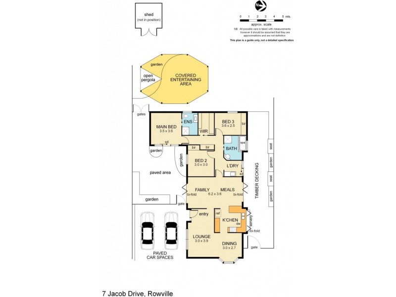 7 Jacob Drive, Rowville VIC 3178 Floorplan